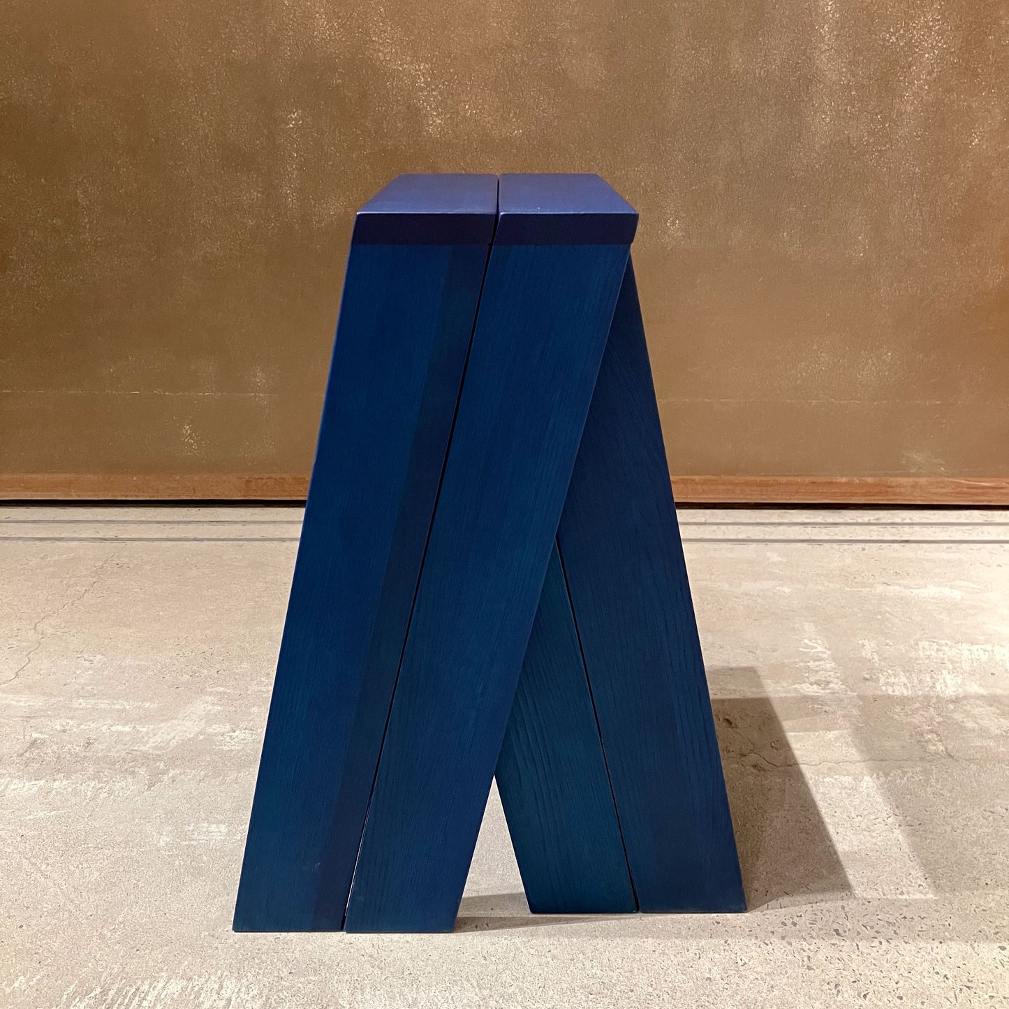 AA STOOL <Deep indigo>