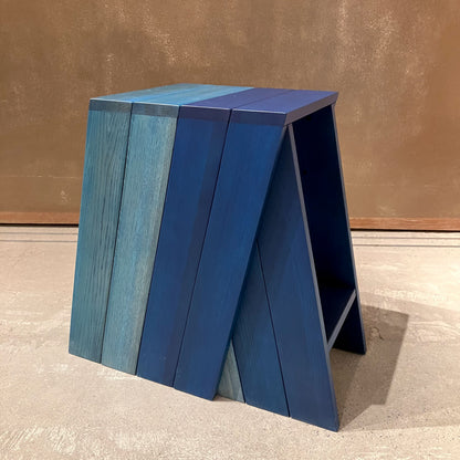 AA STOOL by Karimoku<Light indigo>