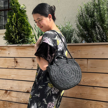 CIRCLE BASKET M BLACK