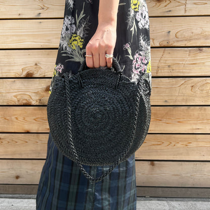 CIRCLE BASKET M BLACK