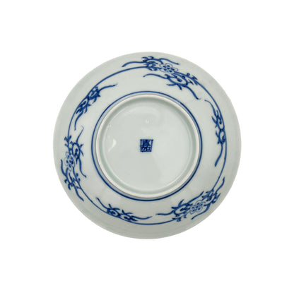 Japanese antique BW 5.95inch plate