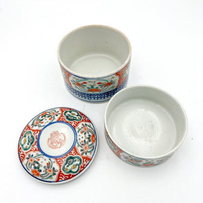 Japanese antique Two-Tiered Food Box