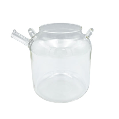 Glass teapot with Akebi Vine Handle