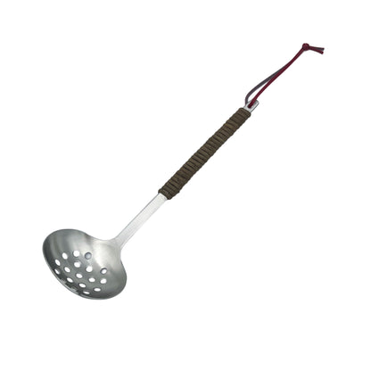 AIZAWA modern parsley stainless steel slotted ladle spoon small