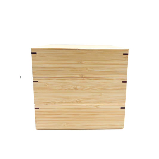7.7inch Three-Tier jubako box