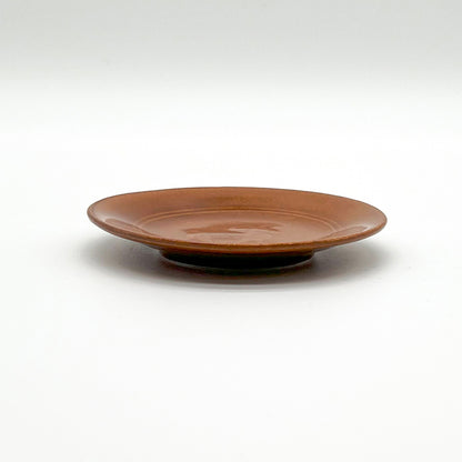 Stamped Plate 4.76in_Gunji Pottery