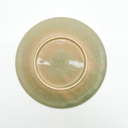 Stamped Plate 7.14in_Gunji Pottery