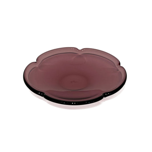 Plate PUA wine red