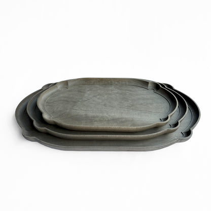 ITALIAN TRAY L Natural dye