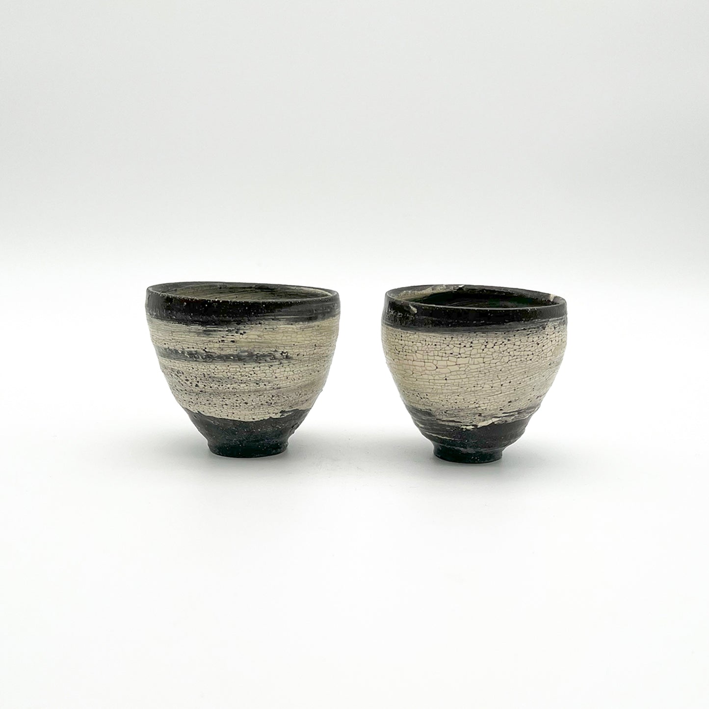 Black Brushed Small Cup_Atsushi Ogata