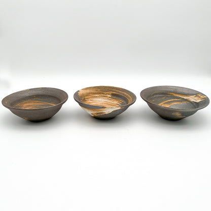 Carbonized Shallow Bowl_Aki Tamiya