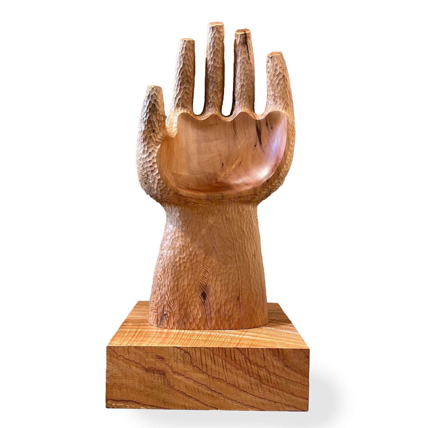 object TENOHIRA (palm (of one's hand)) Akihiro Woodworks