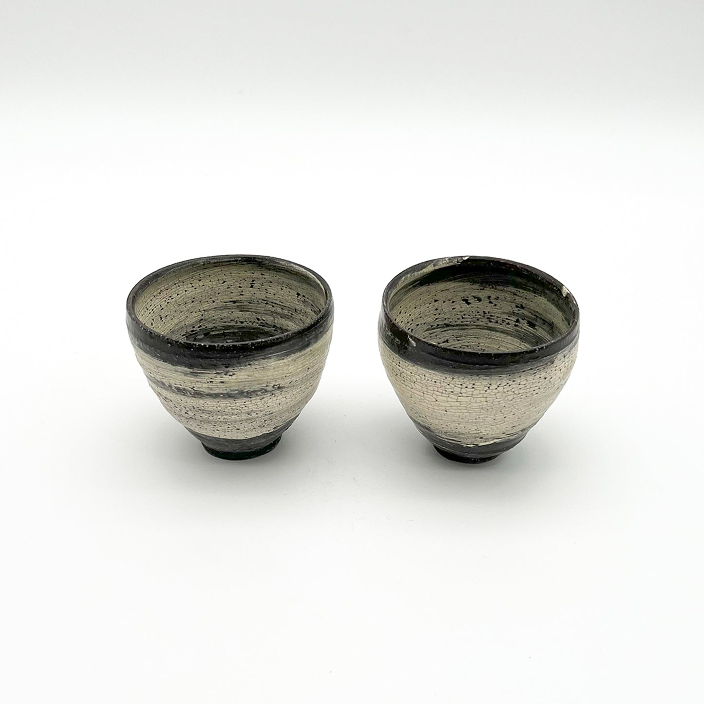 Black Brushed Small Cup_Atsushi Ogata