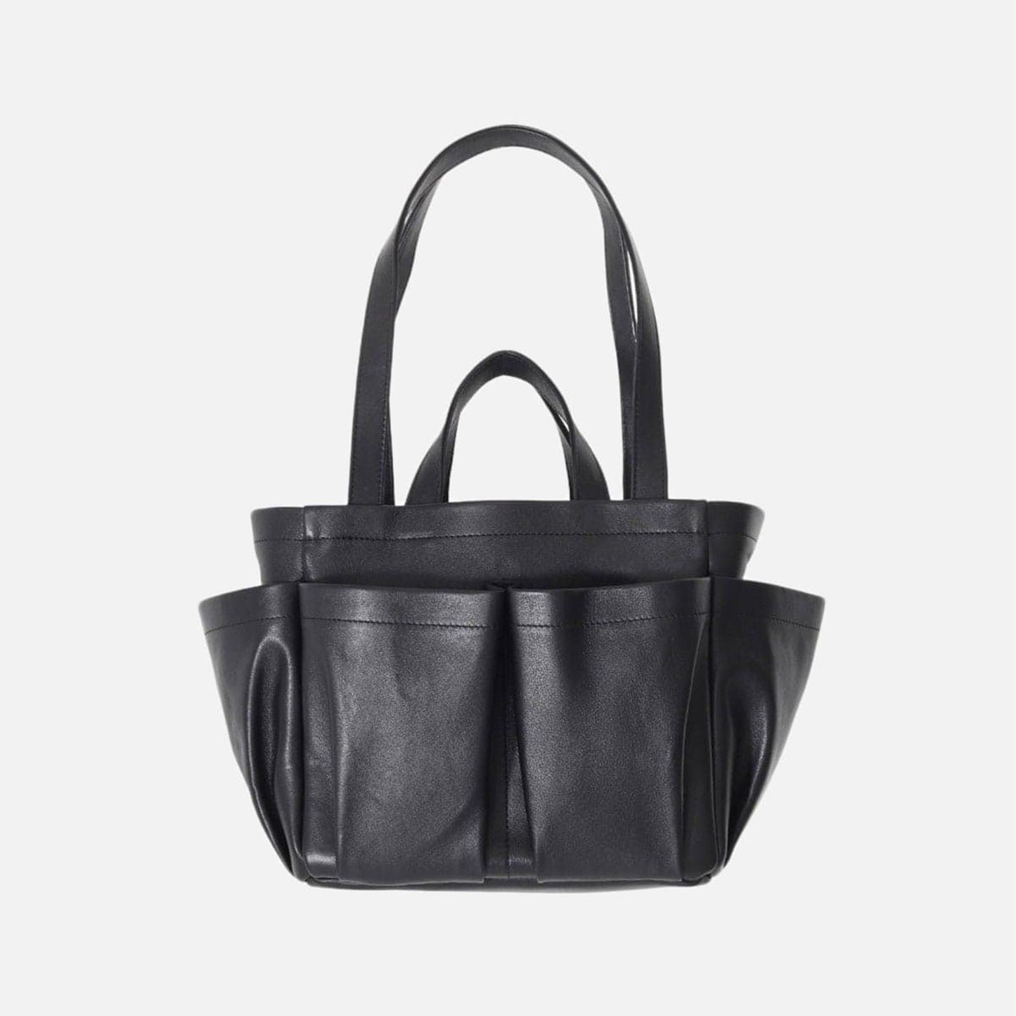 Aeta_LE45_DOUBLE HANDLE TOTE：S_Black