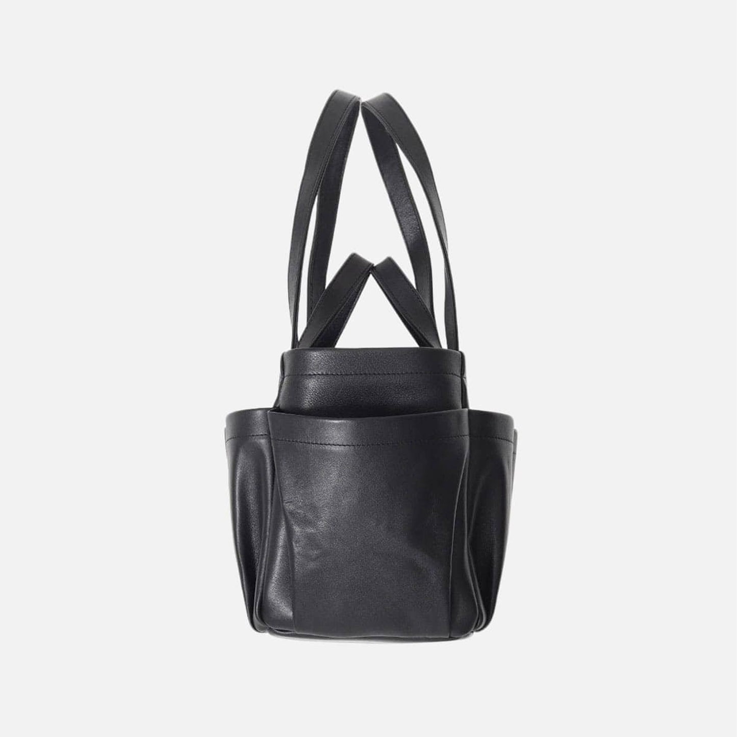 Aeta_LE45_DOUBLE HANDLE TOTE：S_Black