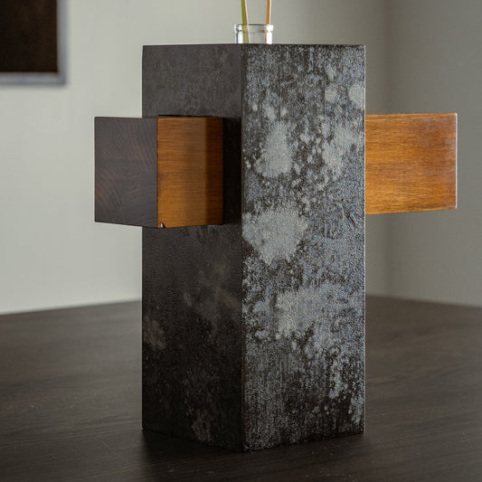 Kumiki SET VASE Kikumi URUSHI