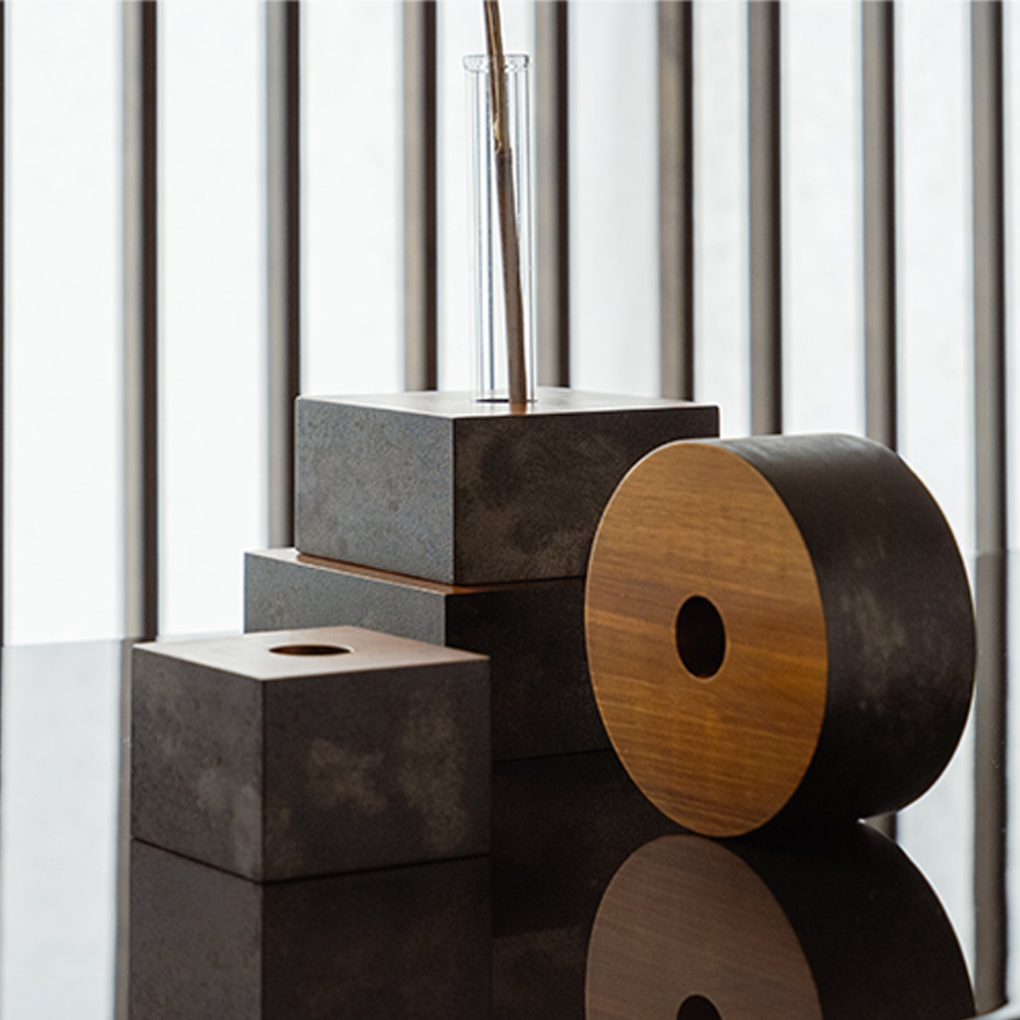 Kumiki SET VASE Kumiki URUSHI