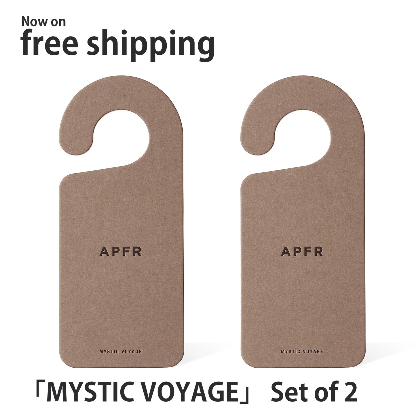 【MEDITATION SET】APFR Closet Tag-Set of 2-