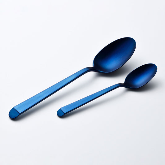 Matte spoon big Blue