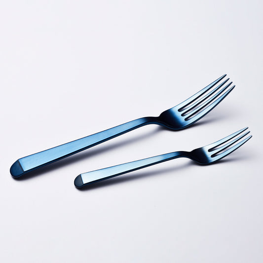 Mirror fork small Blue