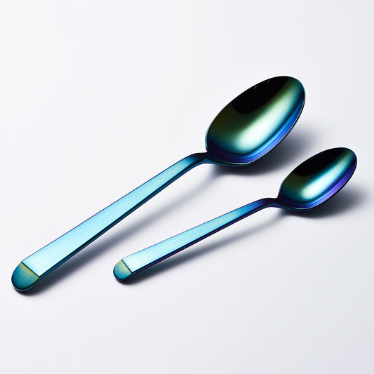 Mirror spoon big Green