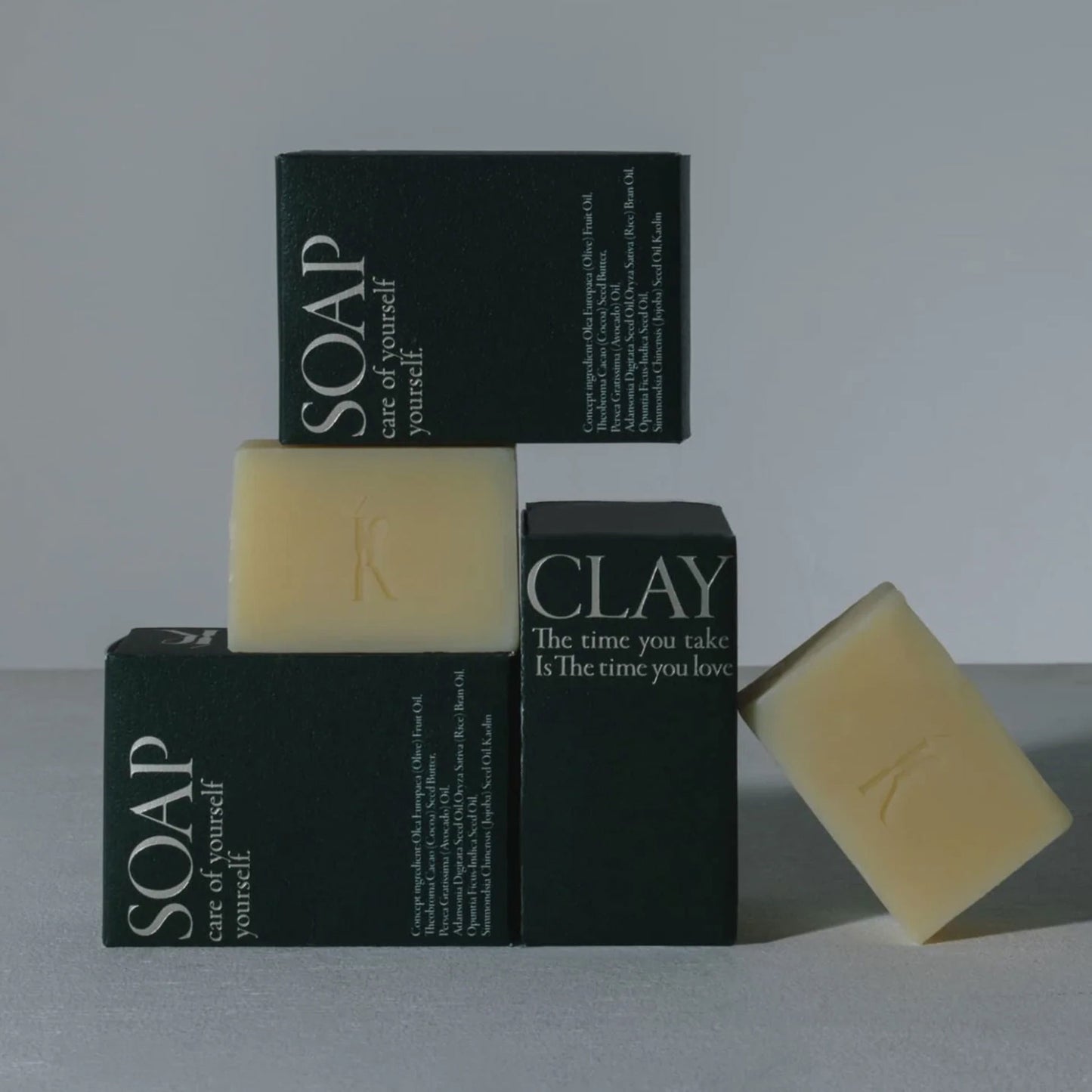 Clay soap