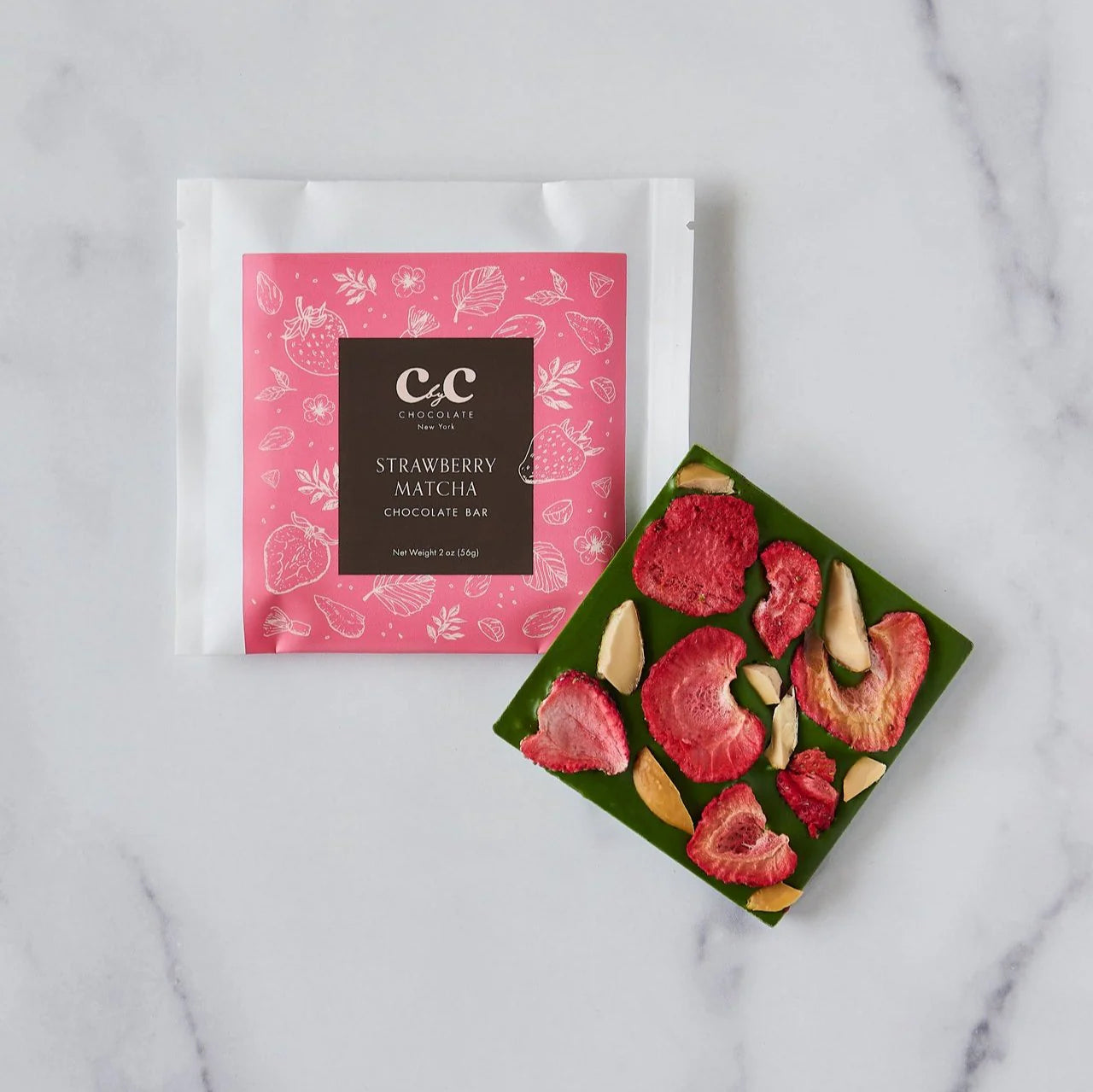 Chocolate bars 
 Strawberry Matcha