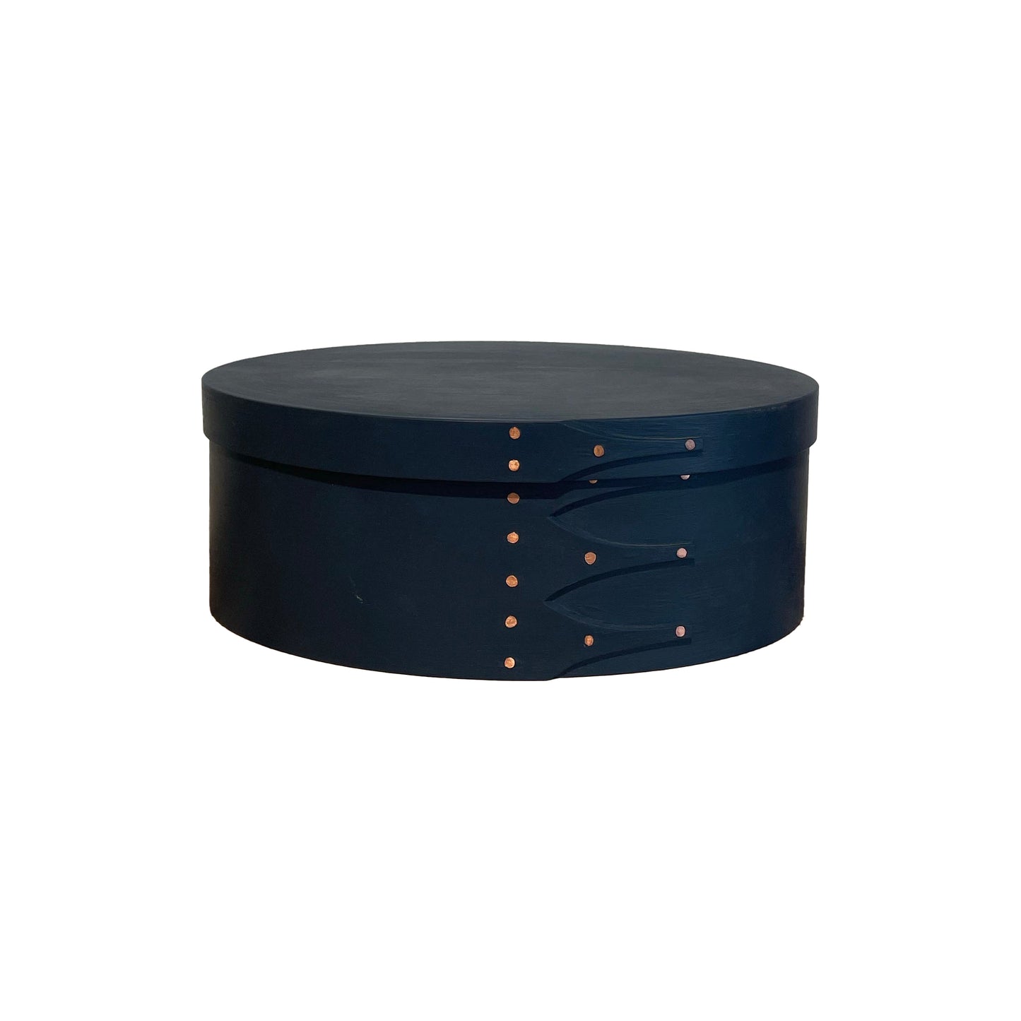 OVAL BOX navy #4