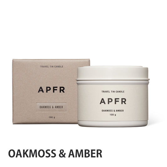 APFR Travel Tin candle -OAKMOSS&AMBER-