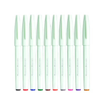 Brush Sign Pen 10-Pack Assorted Colors