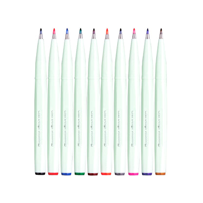 Brush Sign Pen 10-Pack Assorted Colors