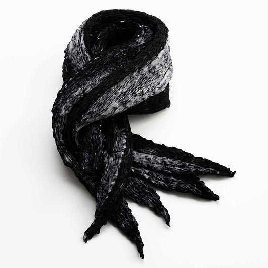 Shibori Shawl Nuishime BK