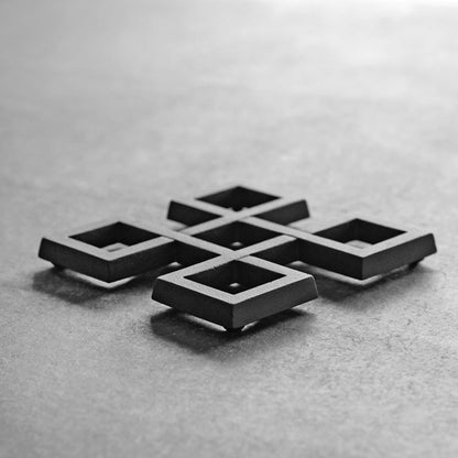 Iron Trivet "#" 5”