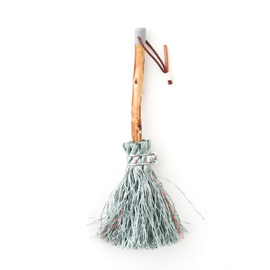 Driftwood and Rope Broom GRAY