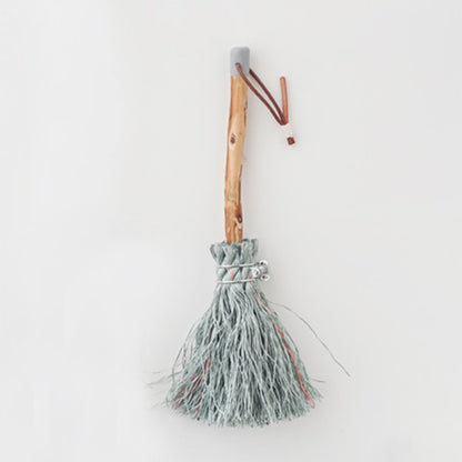 Driftwood and Rope Broom GRAY