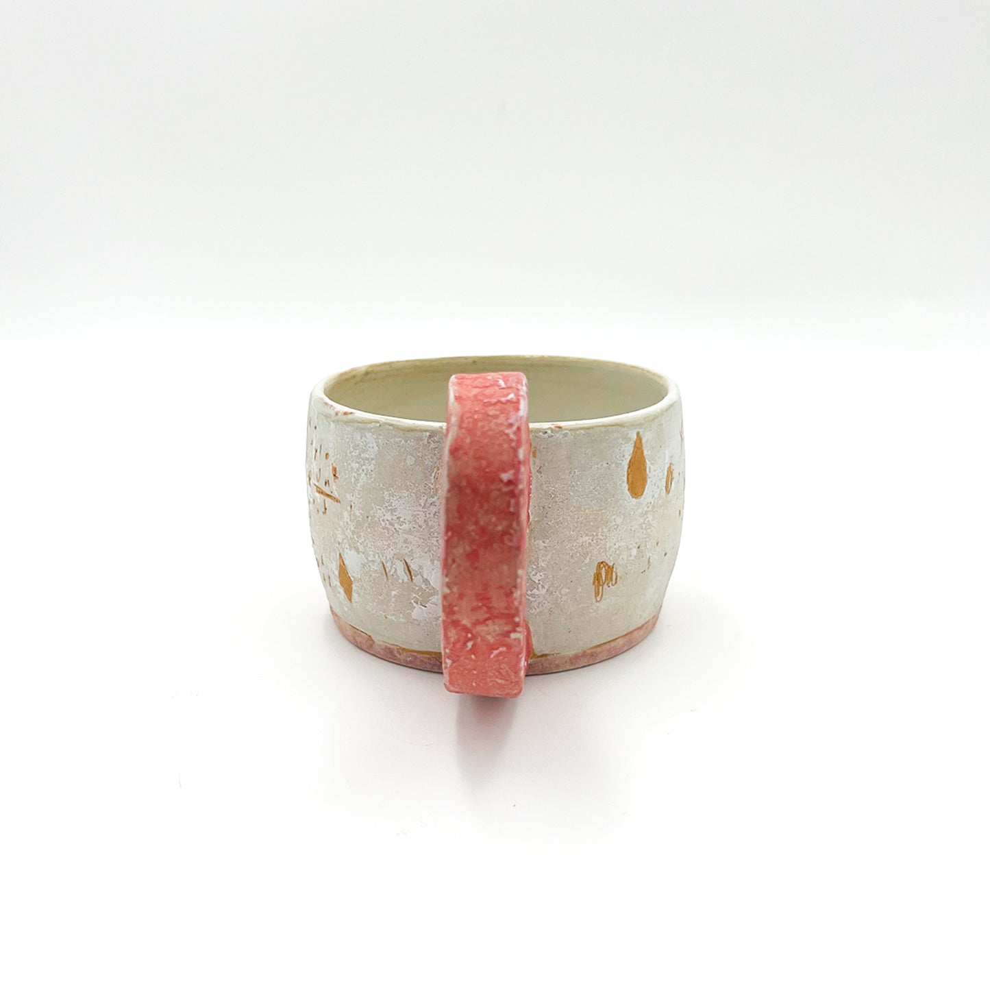 Mug Wide White_Pink Katsunori Yaoita 5