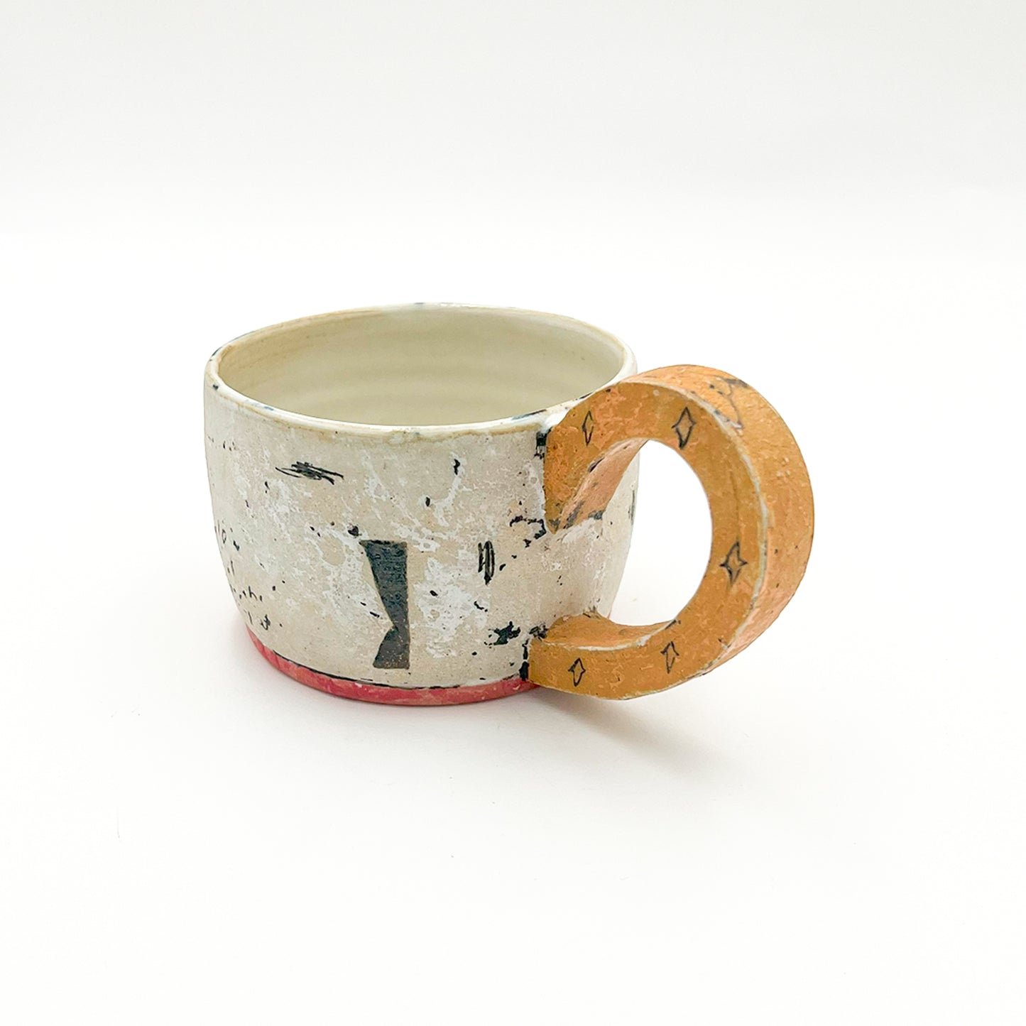 Mug Wide White_Yellow Katsunori Yaoita 5