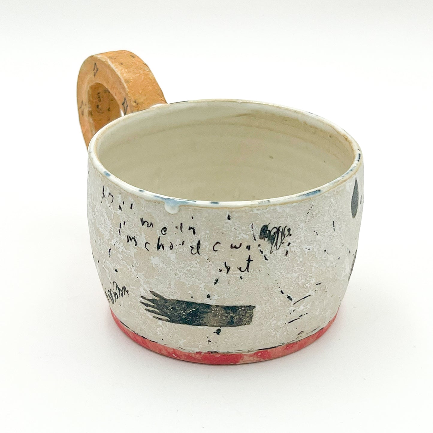 Mug Wide White_Yellow Katsunori Yaoita 5