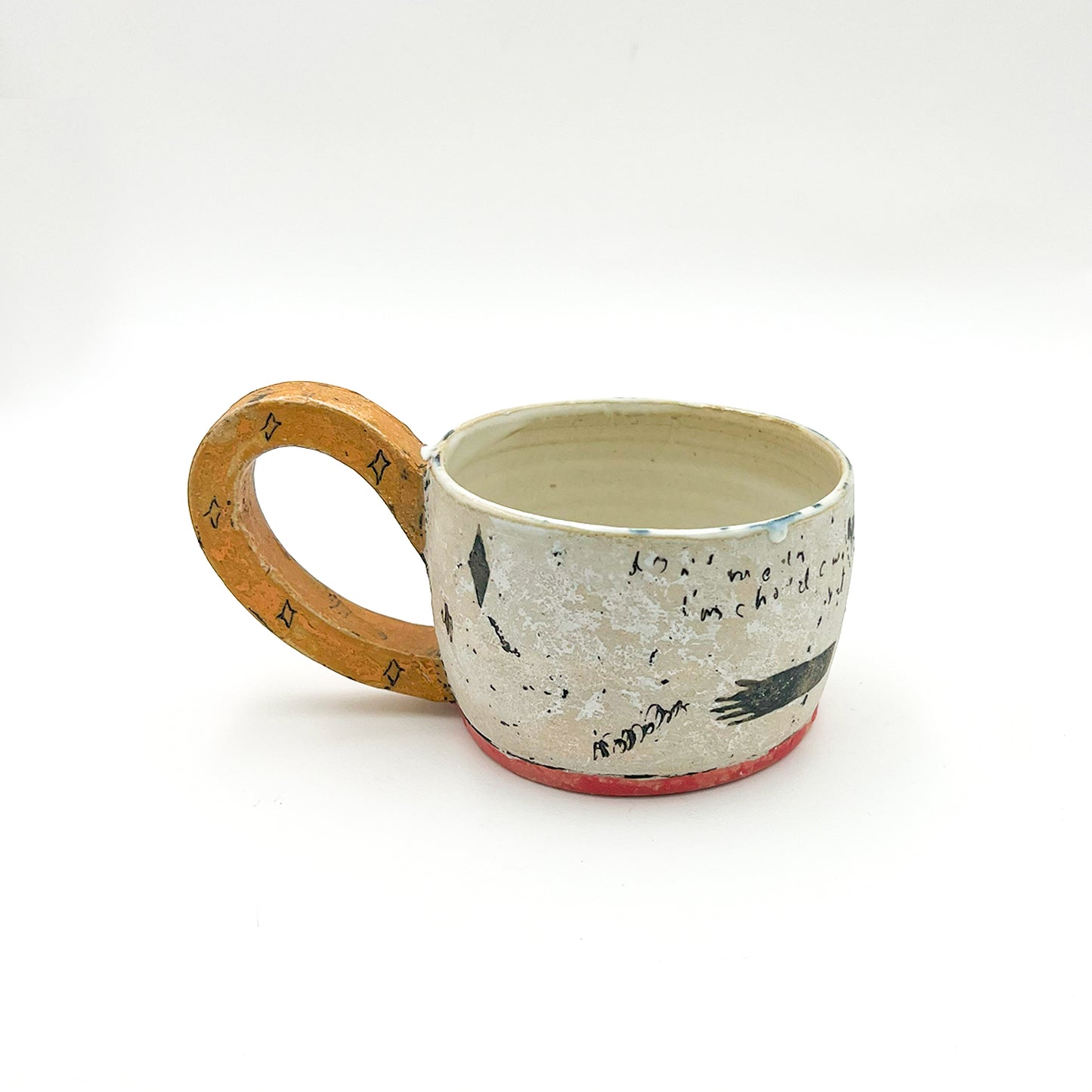 Mug Wide White_Yellow Katsunori Yaoita 5