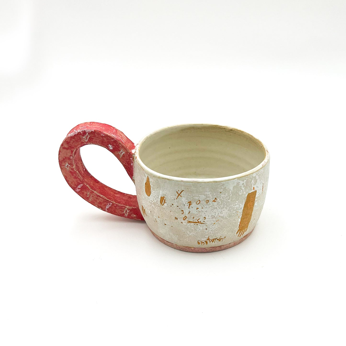 Mug Wide White_Pink Katsunori Yaoita 5