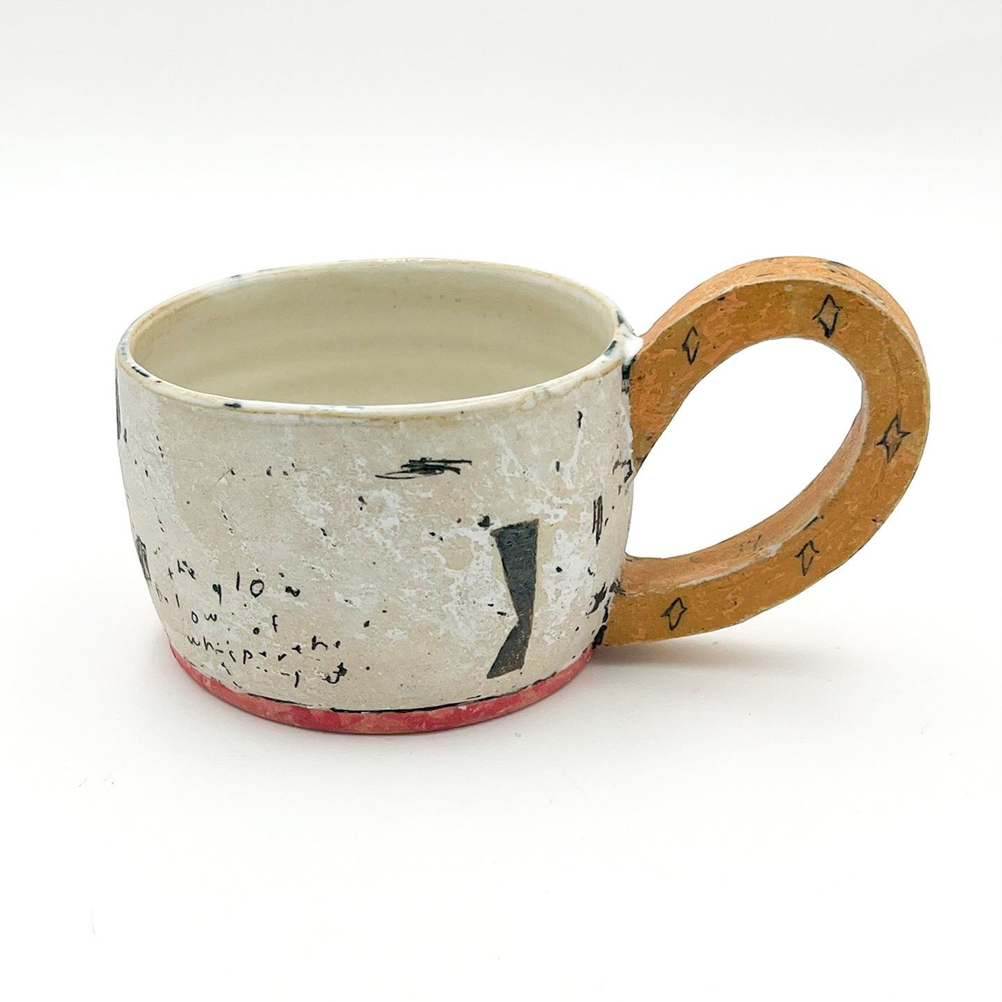 Mug Wide White_Yellow Katsunori Yaoita 5