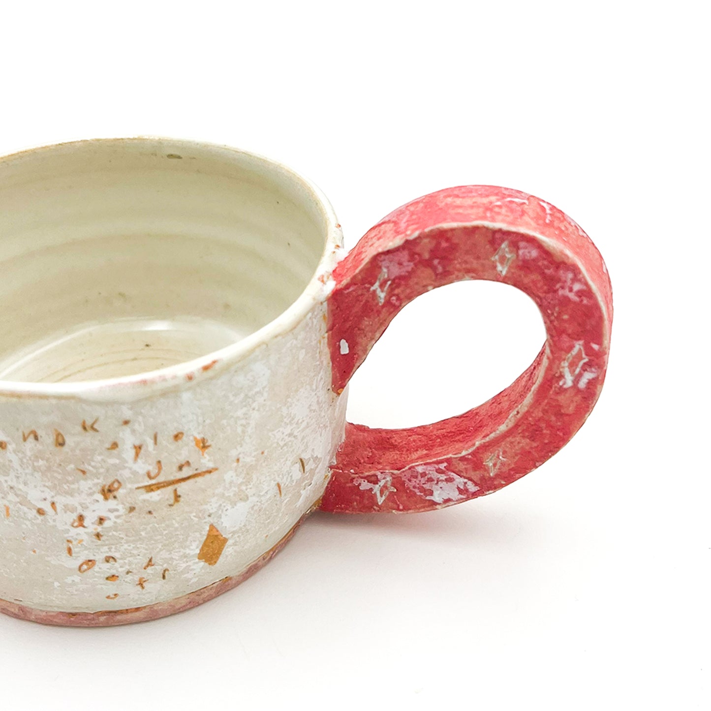 Mug Wide White_Pink Katsunori Yaoita 5