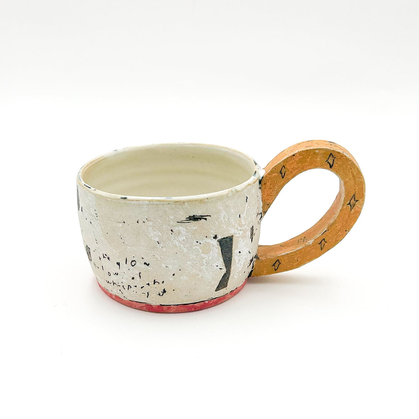 Mug Wide White_Yellow Katsunori Yaoita 5