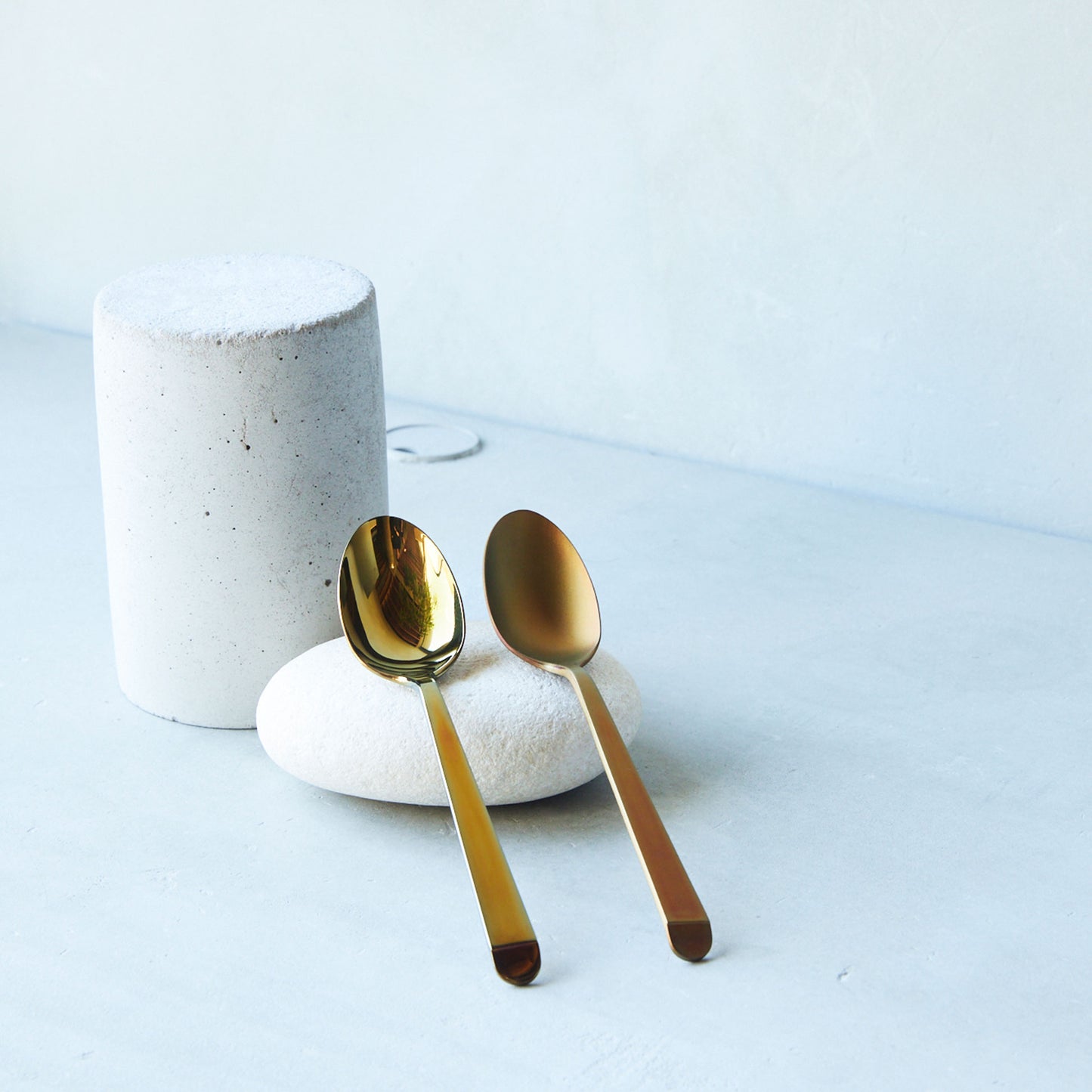 Mirror spoon big Yellow