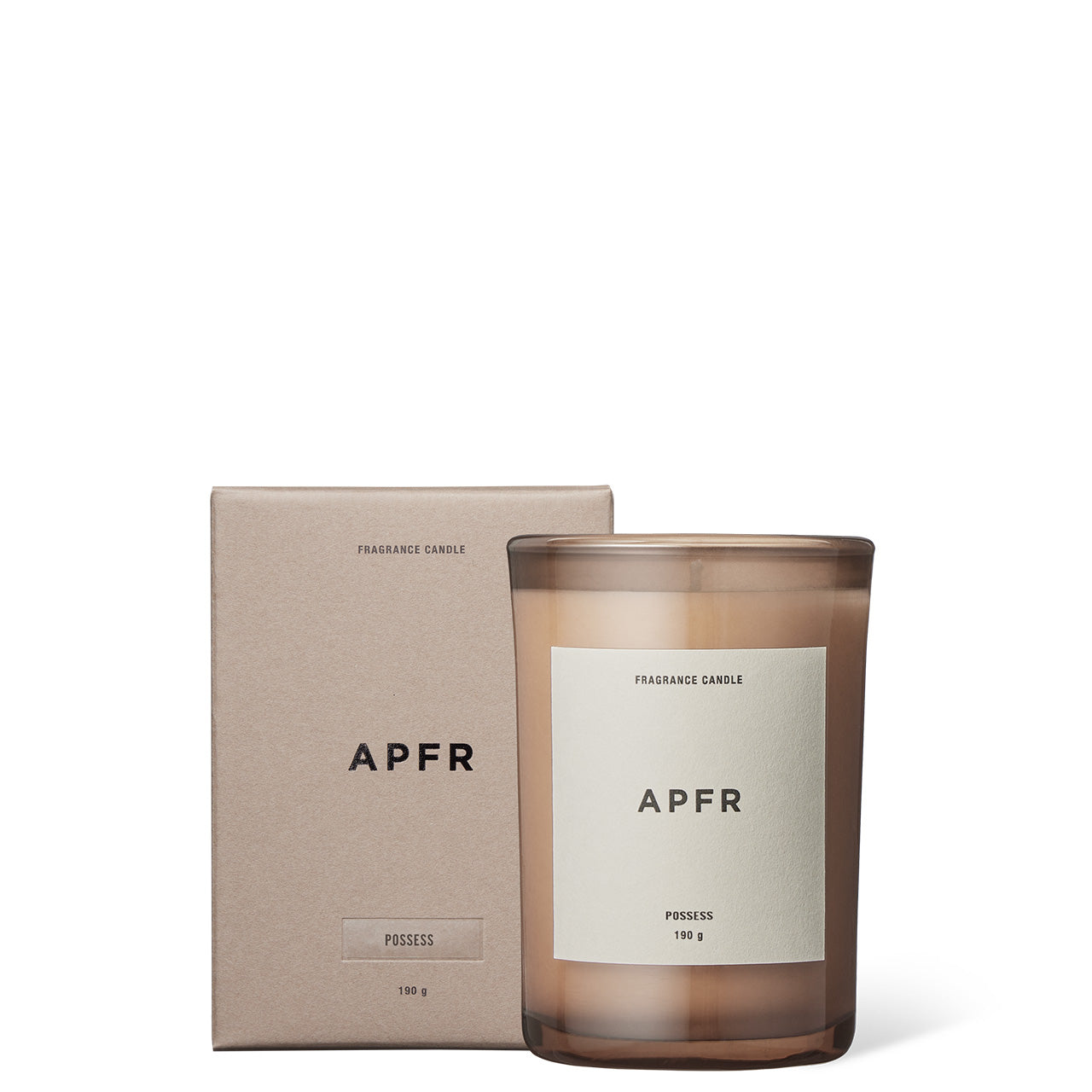 Fragrance Candle Jar -POSSESS-