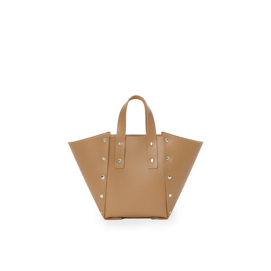 Assemble Handbag Wide S #Mocha