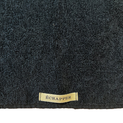 Botanicallity coloured linen towel FACE NAVY