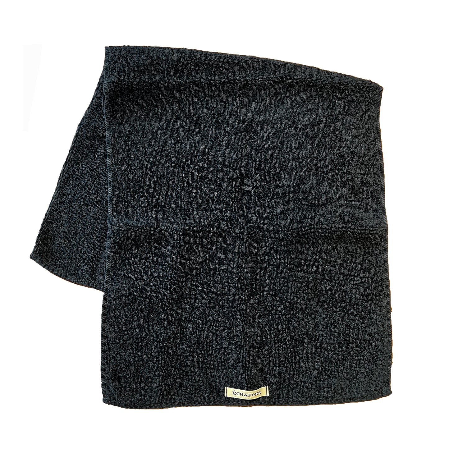 Botanicallity coloured linen towel FACE NAVY