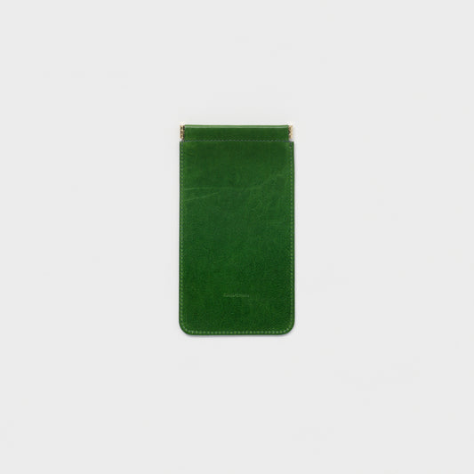 glass case lime green