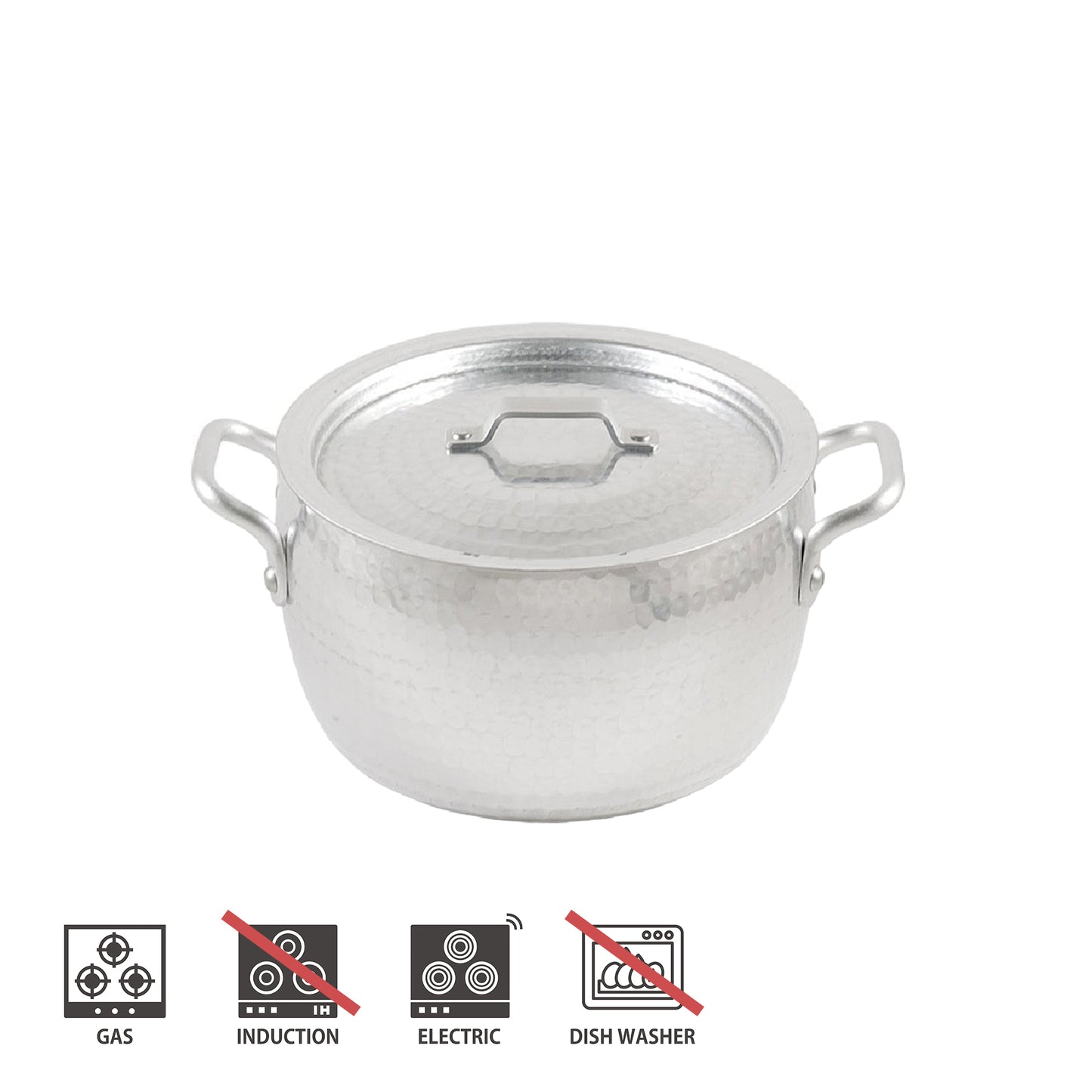 HIMENO Aluminum Stock Pot_21cm